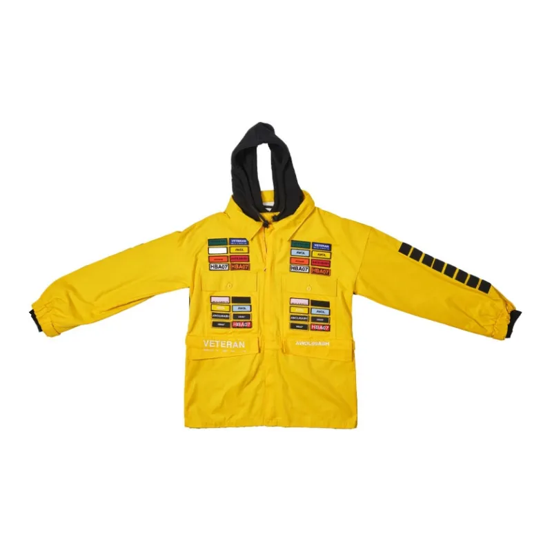 Hood By Air Jackets Men Yellow-1