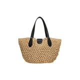 COACH Cellulose Material Tote Bag Shopping Bag Shoulder Bags Handbags Medium Size Women's Brass