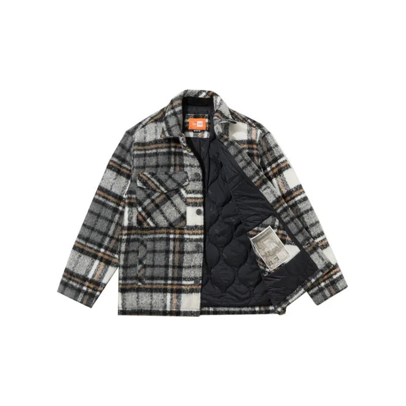 New Era FW21 Jacket Unisex Gray-2