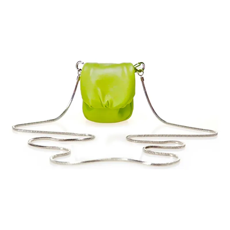 QULU Sheepskin Earphone Case Shoulder Bag Crossbody Bag Extra Mini Women's Multicolor-18