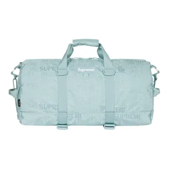 Supreme Leather Gym Bag Travel Bag Unisex