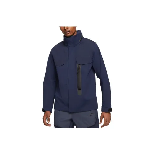 Nike SPORTSWEAR TECH PACK Jacket Men Deep Navy Blue