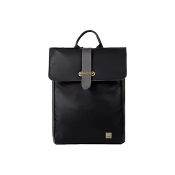 KNOMO Nylon Fabric Laptop Backpack Regular Men's Black