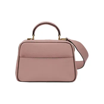 Valextra Serie S Calfskin Handbag Shoulder Bag Crossbody Bag Mini Women's Rose Pink