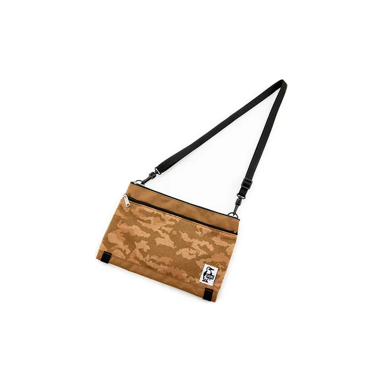 CHUMS Nylon Fabric Shoulder Bag, Crossbody Bag Regular Unisex-0