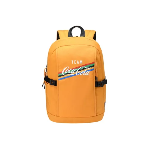 Coca cola X ANTA Backpacks Yellow