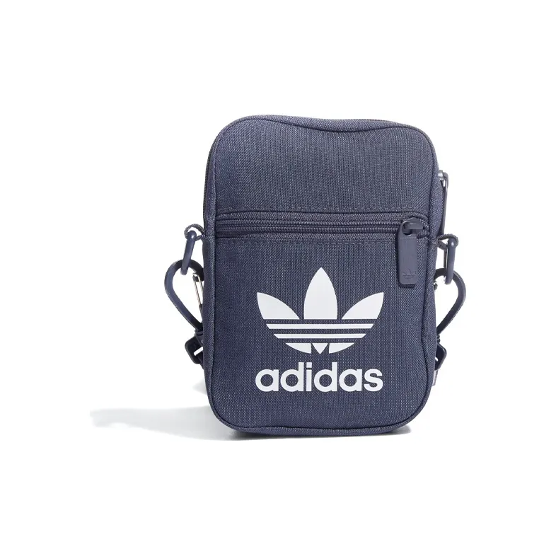 Adidas Originals Polyester Sports Bag Shoulder Bag Regular Unisex Dark Gray Navy Blue-0