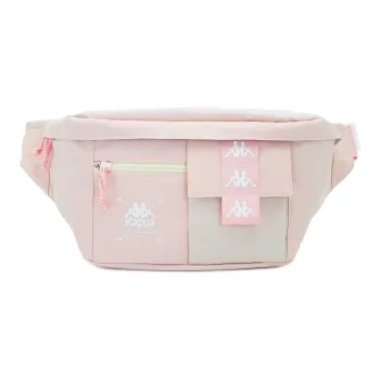 Kappa Polyester Shoulder Bag, Fanny Pack, Sling Bag Regular Women's Cream Pink
