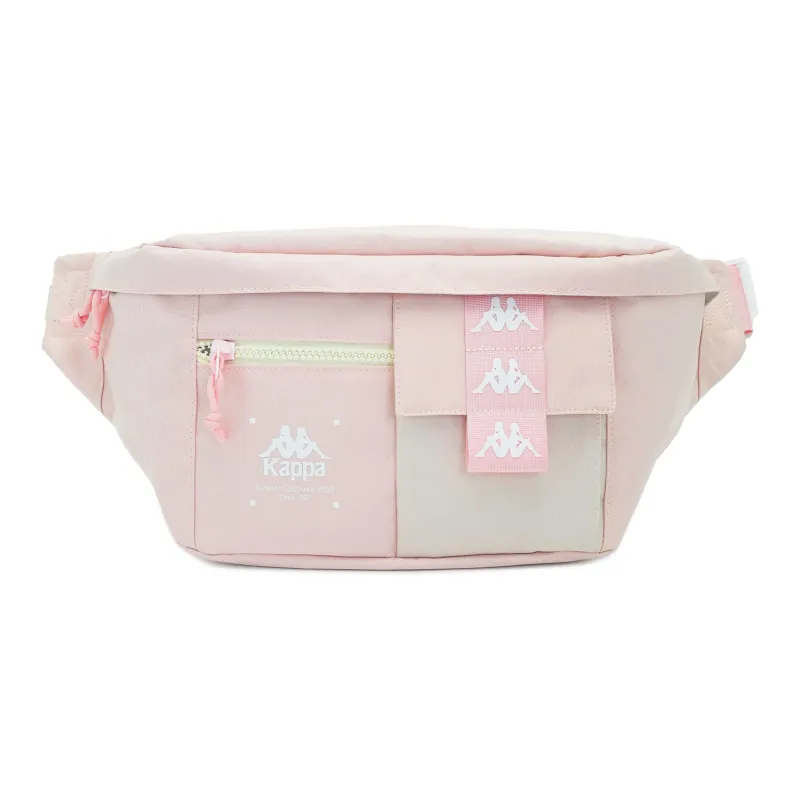 Kappa Polyester Shoulder Bag, Fanny Pack, Sling Bag Regular Women's Cream Pink-0