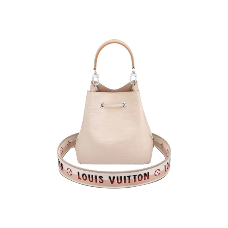 LOUIS VUITTON NOE Epi Grained Leather Bucket Bags Shoulder Bag Crossbody Bag Regular Women's Beige-0