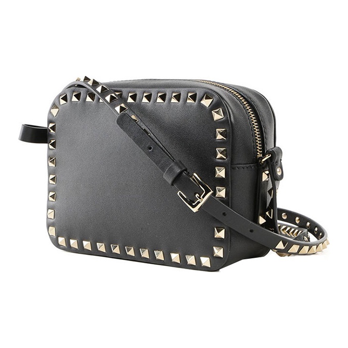ショルダーバッグ・ポシェット VALENTINO Woman Crossbody bags Dark 6W0B0R34JET 0TO Women's Valentino Bags Zero Black Camera Crossbody Bag – ODs