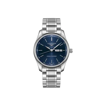 LONGINES Master Collection Automatic Mechanical Movement Men's Watch 40mm Blue Dial