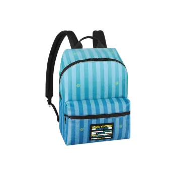 LOUIS VUITTON Discovery Backpack Damier Stripes Gradient Blue