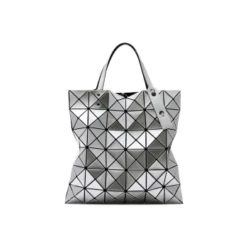 ISSEY MIYAKE Polyester Tote Bag Shopping Bag Laptop Bag Handbag Shoulder Bag Regular Unisex Metal Gray