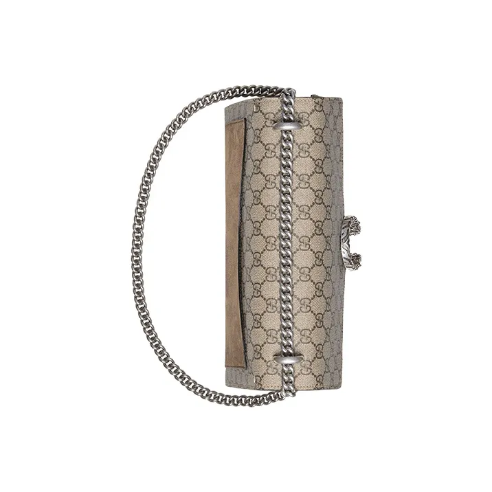 GUCCI Dionysus Canvas With Leather Shoulder Bag, Crossbody Bag Women's-6