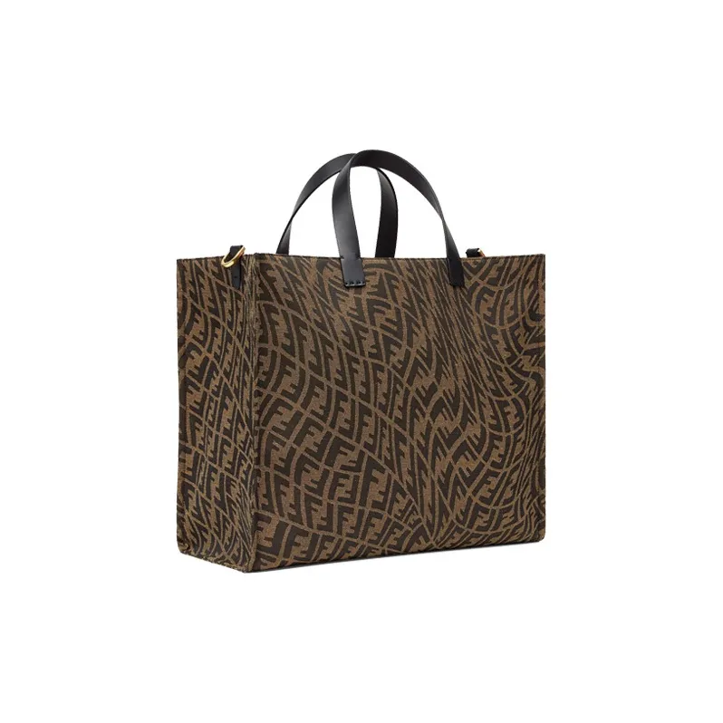 FENDI Shopper Tote Brown-1