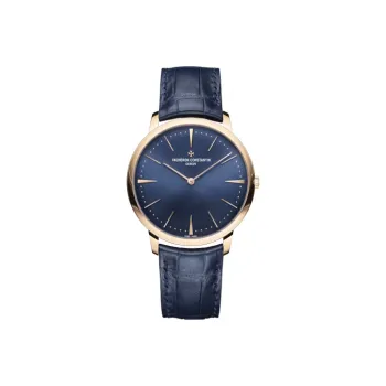 VACHERON CONSTANTIN PATRIMONY Manual Mechanical Movement Men's Watches Watch 40mm Blue Dial Red Gold Watch Case