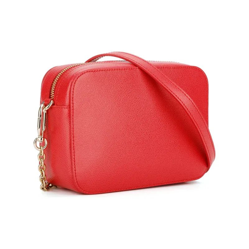 Furla Leather Crossbody Bag Mini Women's Red-2