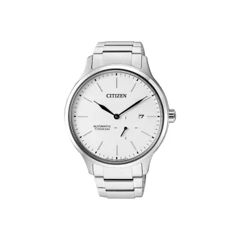 CITIZEN Mechanical Collection Automatic Mechanical Movement Titanium Strap Watch Men's Watches White Dial NJ0090 81A