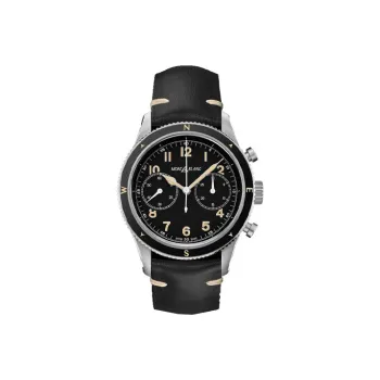 MONTBLANC Automatic Mechanical Movement Men's Watches Watch 42mm Black Dial Stainless Steel Case