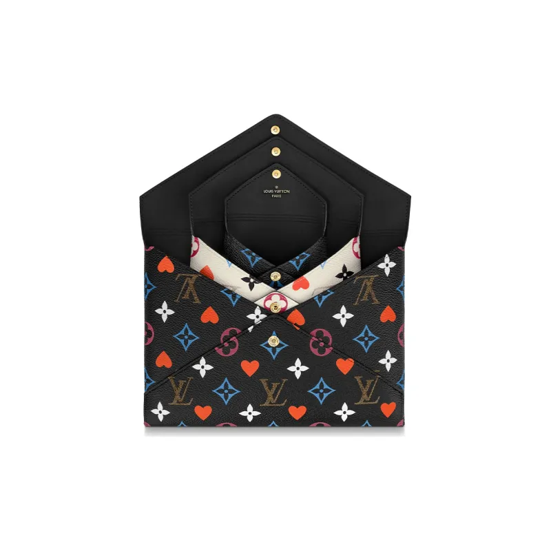LOUIS VUITTON Kirigami Pochette Game On Black/White-3