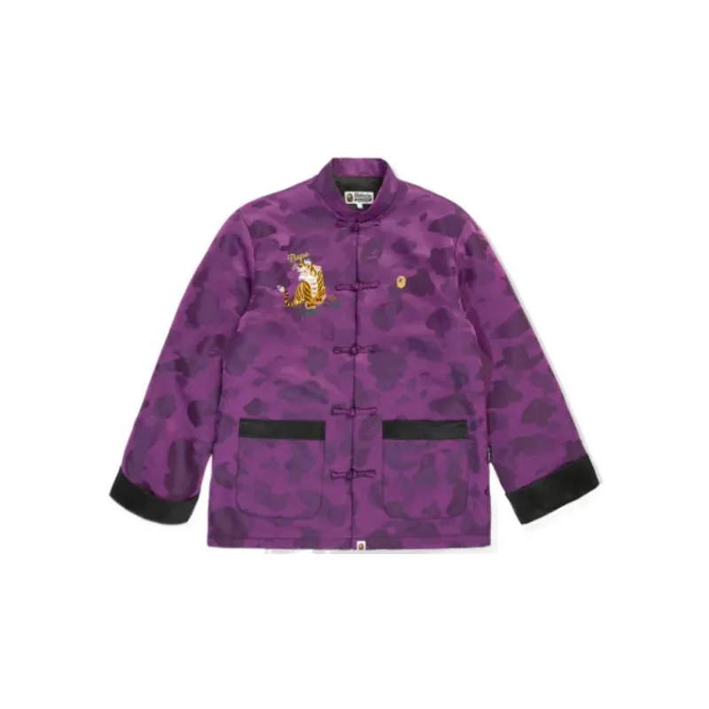 Bape Color Camo Padded China Jacket-1