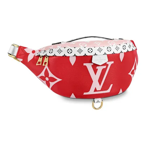 LOUIS VUITTON Bumbag Monogram Giant Red/Pink