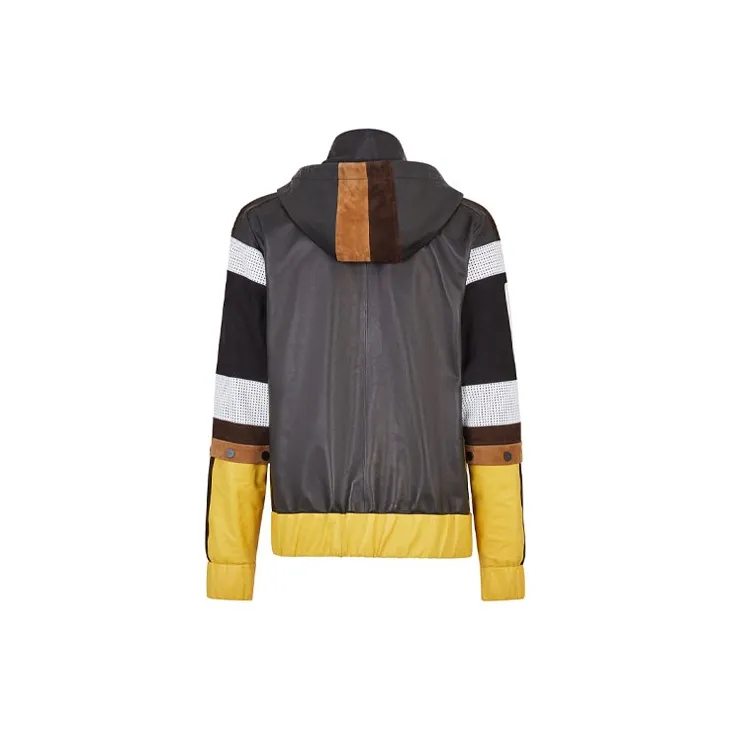 FENDI Jackets Men Brown-1
