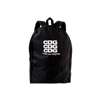 CDG Polyester Backpack Regular Men's Black