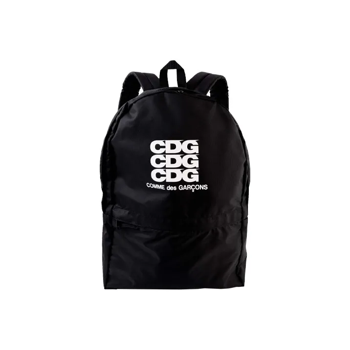 CDG Polyester Backpack Regular Men's Black-0