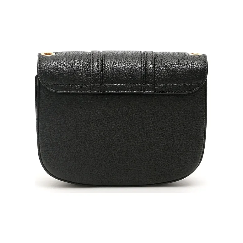 See By Chloe Grained Leather Handbag Shoulder Bags Women's Black-3