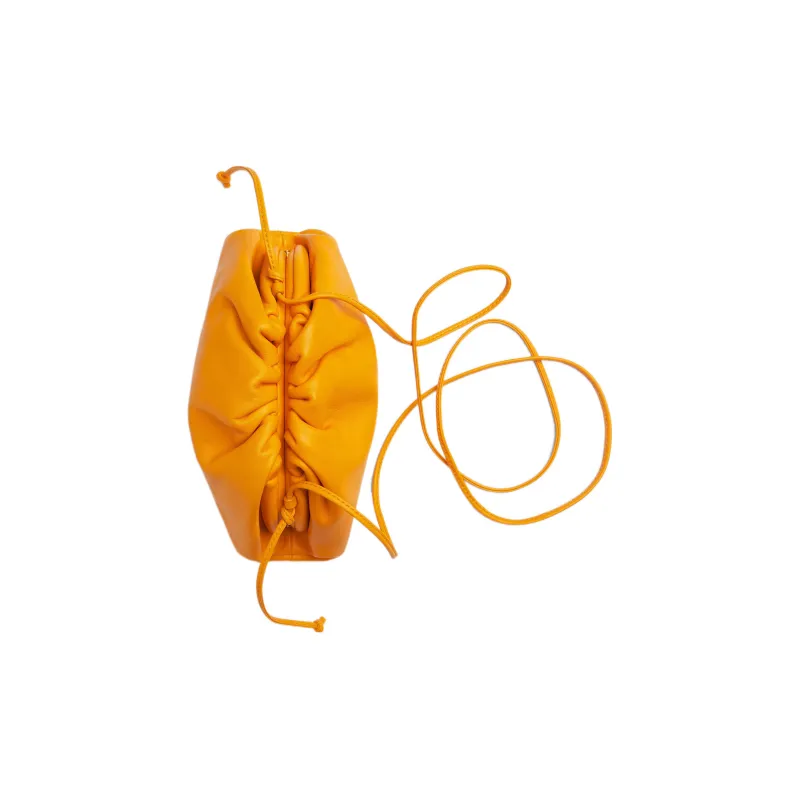 Bottega Veneta The Mini Pouch Tangerine-1