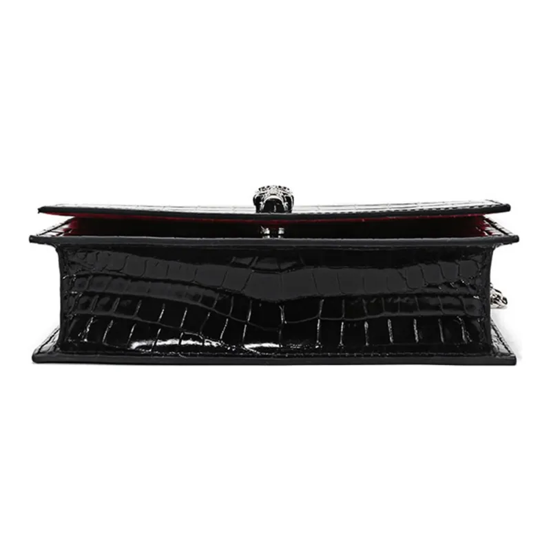 Alexander McQueen Skull Embossed Crossbody Bag-4