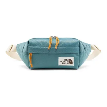 THE NORTH FACE Polyester Shoulder Bag, Crossbody Bag, Fanny Pack Regular Unisex Blue Green