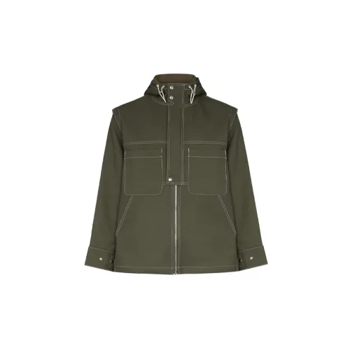 Jacquemus Jackets Men Dark Green