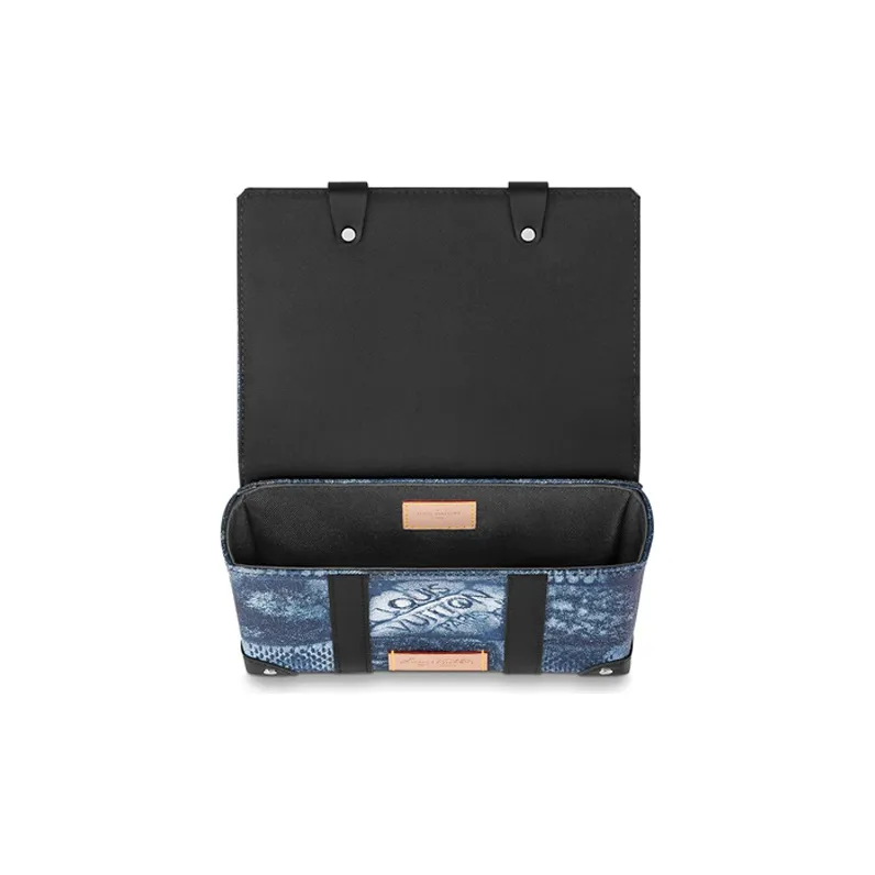 LOUIS VUITTON Trunk Slingbag Damier Salt Marine-3