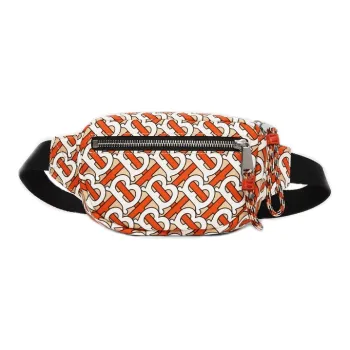 Burberry Cannon Bum Bag Monogram Print Small Vermillion