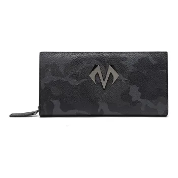 BABAMA PVC Multiple Card Slots Long Wallets Regular Men's