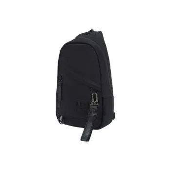 LiNing Fabric Fanny Pack, Crossbody Bag, Sling Bag Unisex Black