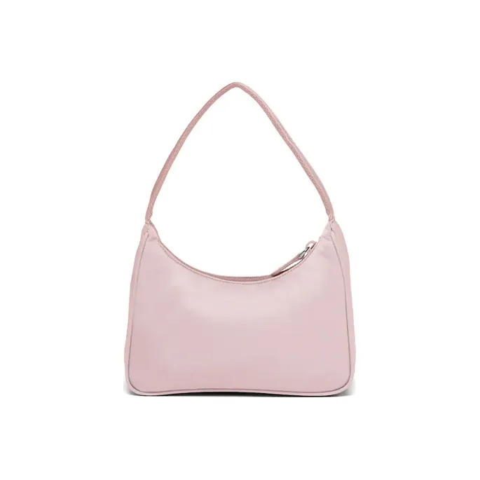 PRADA Re Edition Fabric Shoulder Bag Handbags Shoulder Bags Women's Pink-5
