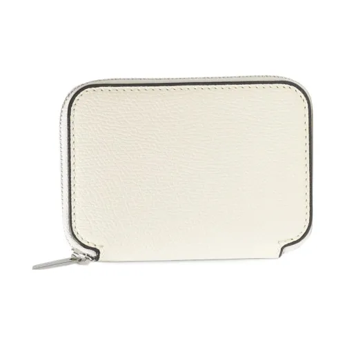 Valextra Calfskin Wallet Women's Ecru