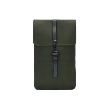 Rains PU Double-Shoulder Backpack Regular Unisex Green