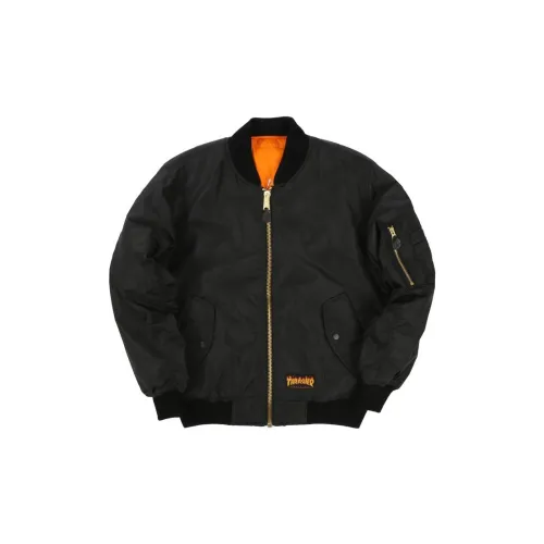 Thrasher Jackets Unisex Black