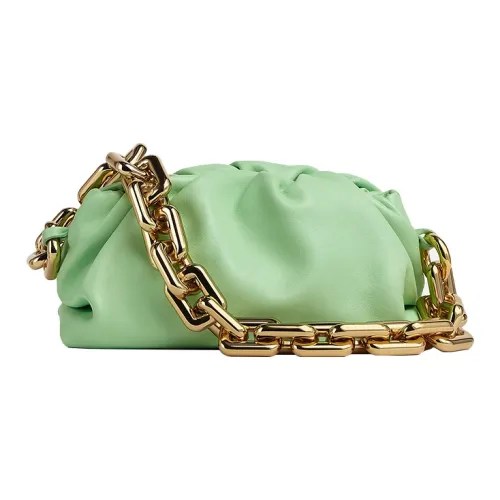 Bottega Veneta Teen Chain Pouch Wasabi