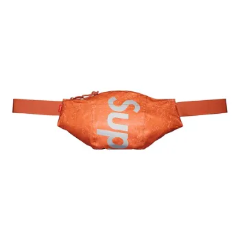 Supreme Nylon Crossbody Bag, Sling Bag, Fanny Pack Regular Unisex Orange Red/Black/Blue