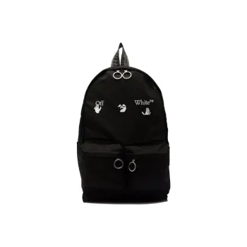 OFF-WHITE Polyamide Backpack Regular Men's Black