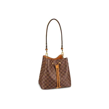 LOUIS VUITTON NOE Leather Bucket Bag, Portable Crossbody Bag, Shoulder Bag Women's