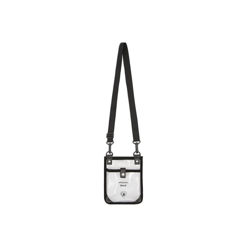 GAONCREW × 2727WORLD Pharaoh Collaboration PVC Crossbody Bag Regular Unisex Transparent/Black-1