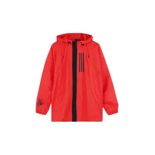 Adidas Jackets Men Bright Pink Fluorescent