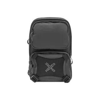 KENZO Polyester Crossbody Bags Sling Bags Men's Black